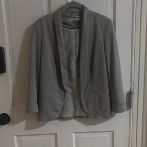 Miss Selfridge Petite Gray Blazer